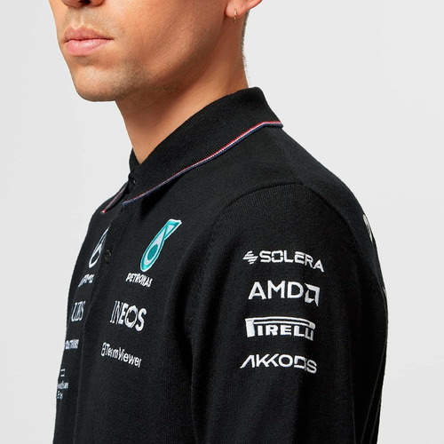 Camisa F1 Scudería Mercedes Amg Hamilton G Nacional Mex 2022