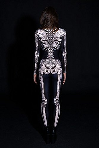 Disfraz Esqueleto 3d Para Halloween.