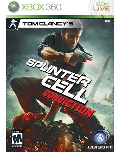 Manual De Instruções Do Jogo Splinter Cell Conviction / Xbox