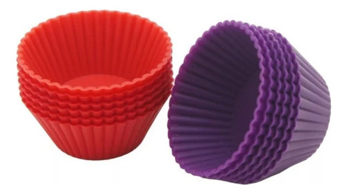 Moldes Cupcakes Silicon Grande 