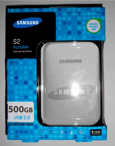 Disco Externo 500gb Usb 3.0  Samsung Original & Garantizado