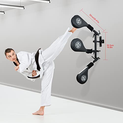 Taekwondo Kick Pad Target, Paquete De 3 Almohadillas Syntecs