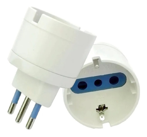 Adaptador Eléctrico Schuko 10a 250v 1500w  Ce