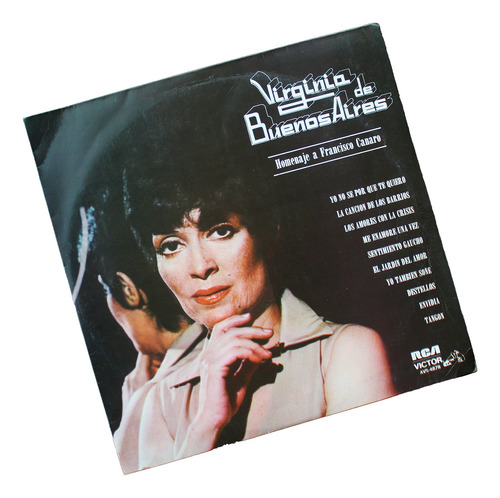 ¬¬ Vinilo Virginia Luque / Homenaje A Canaro Zp Tango (Usado)