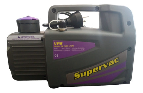 Bomba De Alto Vacio Supervac  114 L. Vp2 Ghg