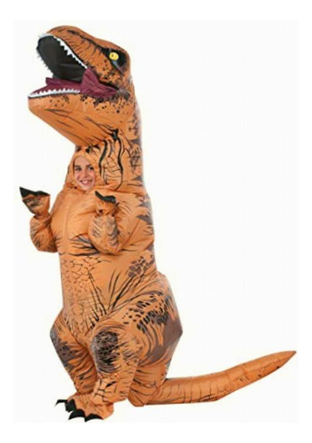 Rubie's Disfraz Inflable De T-rex De Jurassic World De Color Brown