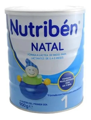 Imagen 1 de 1 de Leche de fórmula en polvo Alter Nutribén Natal 1 en lata de 900g - 0 a 6 meses