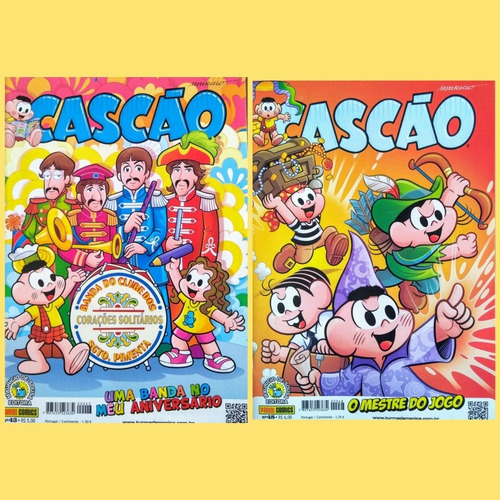 Imagem 4 de 6 de 20 Gibis Novos Turma Da Mônica Sem Repetição