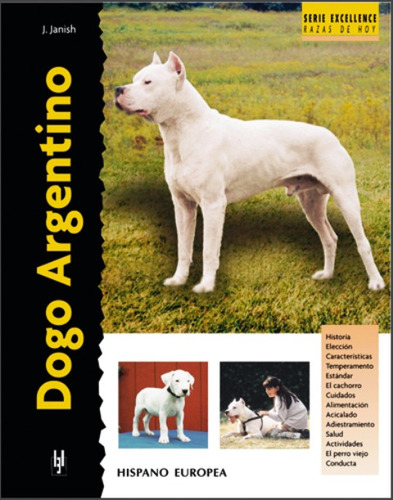 Dogo Argentino - Serie Excellence, Janish, Hispano Europea