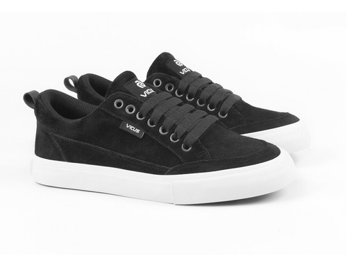 Imagen 2 de 6 de Zapatilla Vicus Rhino Gamuza Negro