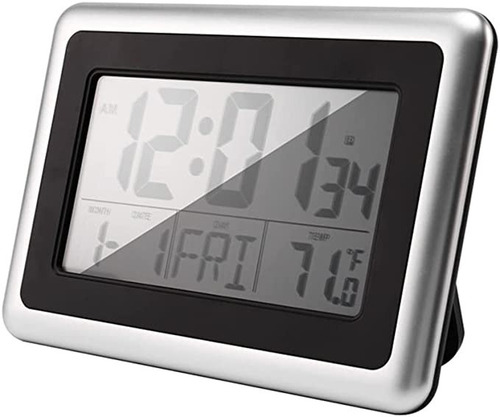 Reloj Despertador Digital Temperatura Calendario Alarma