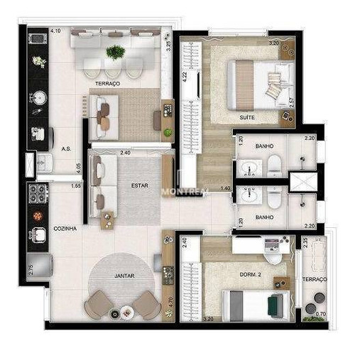 Imagem 10 de 27 de Apartamento À Venda, 65 M² Por R$ 999.900,00 - Vila Mariana - São Paulo/sp - Ap2749