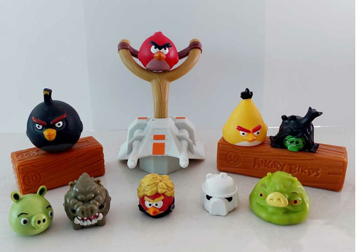 Set Figuras Angry Birds Star Wars Y Otras Colecciones.  C4