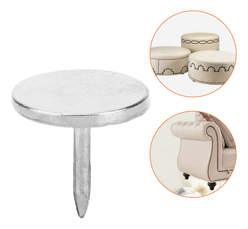 100 Piezas De Muebles Antiguos Redondos Con Forma De Clavo D