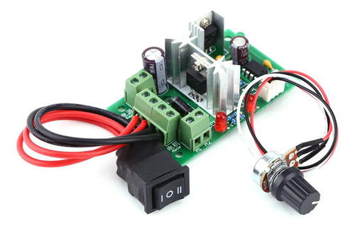 Controlador Velocidade Pwm Ccm6n Chave Reversão 30v 6a Nfe