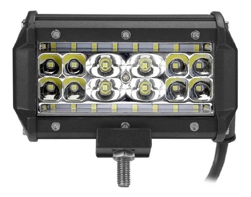 Faro Auxiliar Barra 28 Led 84w 12v 24v Cosechadora Tractor