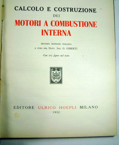 Motori A Combustione Interna Otto Kraemer Italiano Boedo