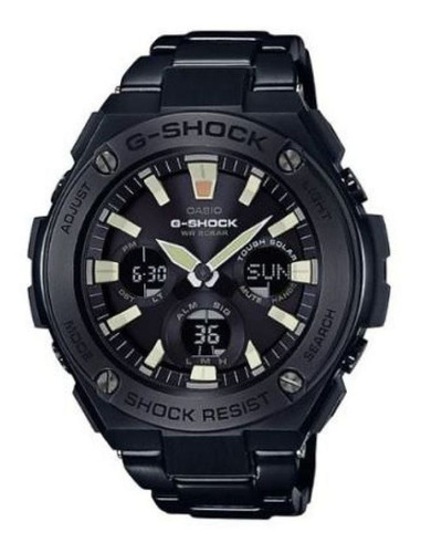 Reloj Para Hombre G-shock Gst_s130bd_1a Negro