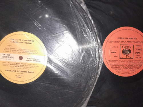 Lote De 93 Discos De Vinilo Simples Y Lp (Usado)
