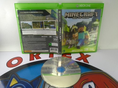 Minecraft Xbox One Fisico Microsoft Mojang Defeito Bolha