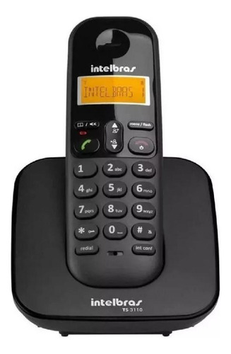 Telefone Sem Fio Intelbras Ts 3110 Preto