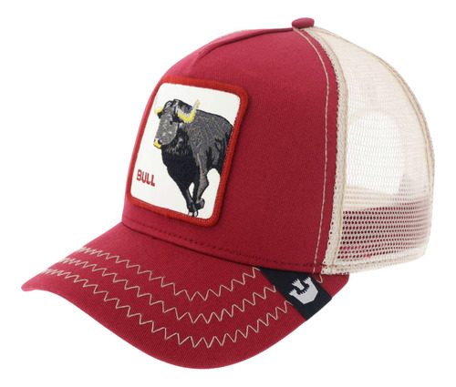 Gorra Goorin Bros The Bull Trucker Malla Original Ajustable