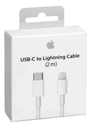 Cable iPhone (lightning) A Tipo C 2 Mts