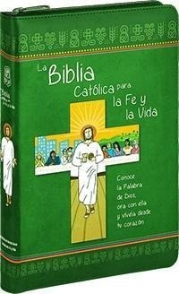 La Biblia Catolica Para La Fe Y La Vida - Aa.vv. Símil Piel 