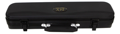 Kit Flauta Transversal Fl-200es Ny + Estante De Partitura S1 Cor Prateado