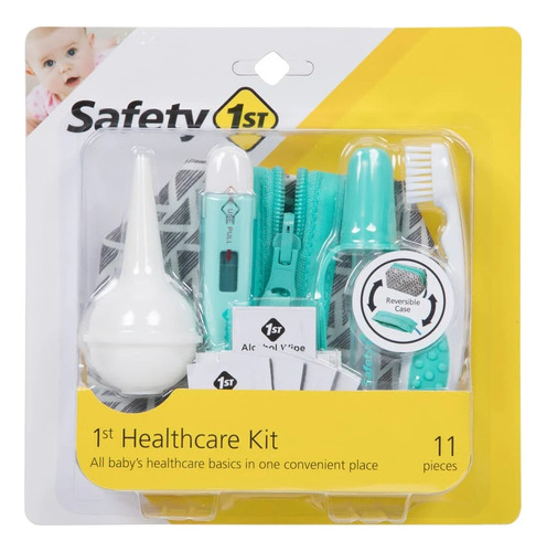 Kit Cuidado Del Bebe Healthcare 11 Pcs Safety 1st Color Celeste