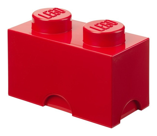 Lego Bloque Apilable Contenedor Original Chico Red