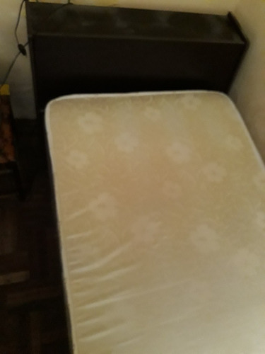 Cama Una Plaza Con Auxiliar Y Cajonera . Opcional Colchón.