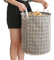 Comprar Cesto De Ropa Sucia Canasto Laundry Lavadero Deco Premium
