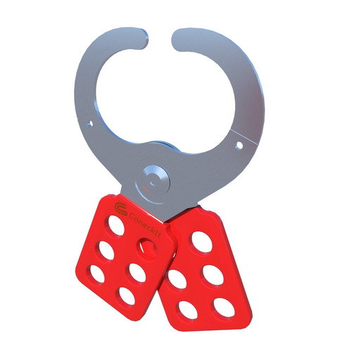 Imagem 2 de 7 de Garra Metálica Bloqueio Travamento Dispositivo Loto Tagout