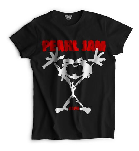 Polera 100% Algodón Orgánico Pearl Jam, Talla Mujer