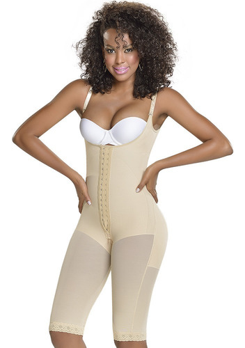 Faja Larga Con Refuerzo Abdominal Ref. F0078 (3xs- Xl)