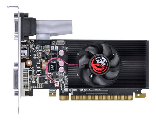 Placa De Video Nvidia Gf Gt 710 2gb Ddr3 64 Bits C/ P. Baixo