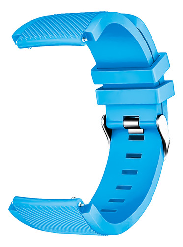 Correa 22mm Deportiva Texturizada Para Binden Era Hit Azul 2.2 Cm