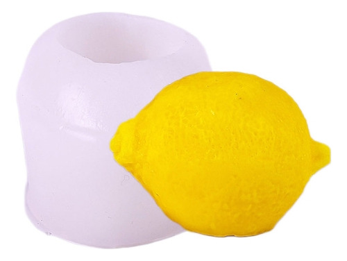 (lm) Moldes Para Velas Con Forma De Fruta Durians/limón/plát