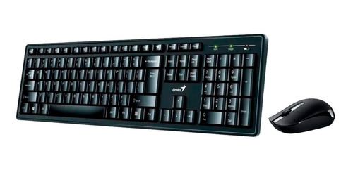 Kit Teclado Y Mouse Genius Km-8200 Inalam Usb Pc - Premium