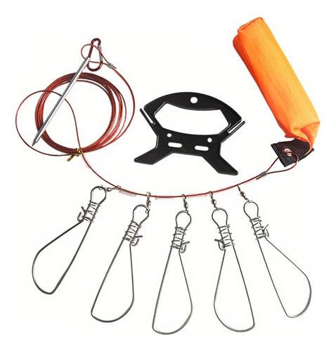 Pesca Stringer Clip Big Lock De Alta Resistencia Live Lock
