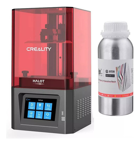 Impresora 3d Resina Creality Halot-one + 1kg Resina Uv