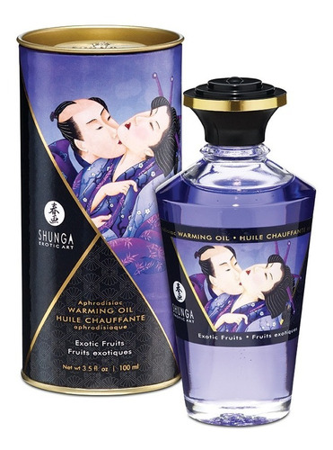 Aceite Caliente Afrodisiaco Shunga Erotic Art 100ml Masajes