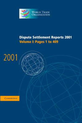 Libro Dispute Settlement Reports 2001: Volume 1, Pages 1-...