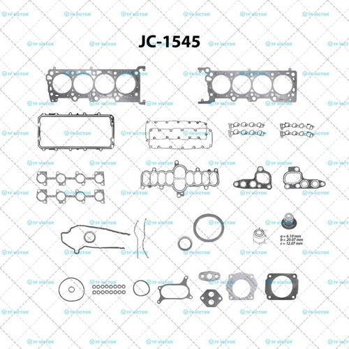 Juntas De Motor Ford E-350 Super Duty 1999-2006 5.4v