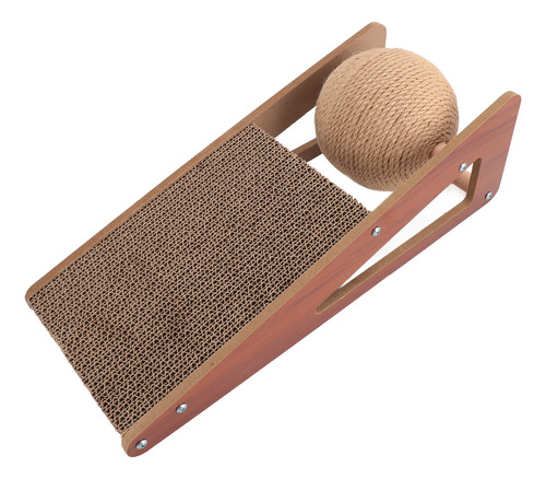 Pelota Rascadora Cat Scratcher, Estructura Estable Que Prote