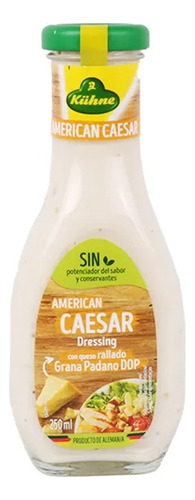 Salsa American Caesar 250ml Marca Kuhne De Alemania