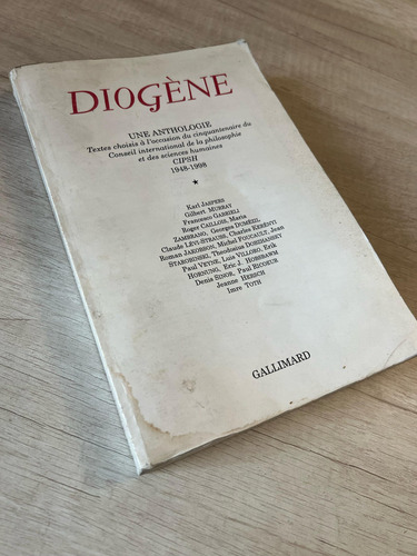 Diogene Une Anthologie - Jaspers Murray Gabrieli Otros