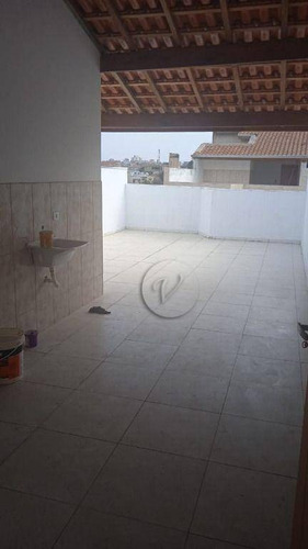 Imagem 1 de 22 de Cobertura Com 2 Dormitórios Para Alugar, 110 M² Por R$ 1.800,00/mês - Vila Lucinda - Santo André/sp - Co0853