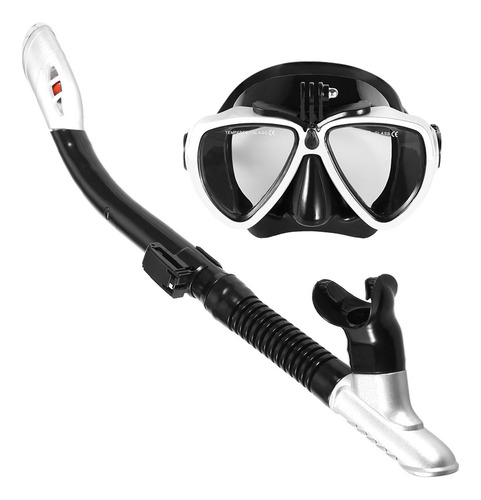 Set De Máscara De Buceo Y Esnórquel, Gafas De Natación Antiv